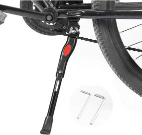 img 4 attached to 🚲 High-quality BESTCAN Bicycle Kickstand: Adjustable Aluminum Alloy Bracket for Various Bike Sizes & Types