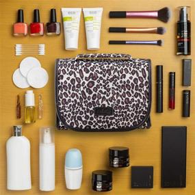 img 2 attached to 🧳 Toiletry Bag with Essential Compartments - Travel Accessories for Easy Organization