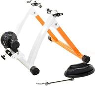 portable magnetic stand for conquer indoor bike trainer - optimal exercise bicycle logo