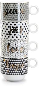 img 2 attached to Grace Teaware Stackable Coffee 10 Ounce