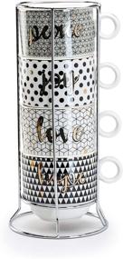 img 3 attached to Grace Teaware Stackable Coffee 10 Ounce