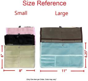 img 2 attached to Nifty Patented Handbag Organizer Insert for Women's Accessories and Handbag Essentials