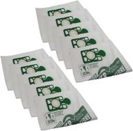 premium 10-pack microfiber vacuum dust bags for numatic henry hetty basil james by 4yourhome logo