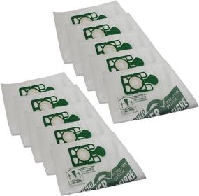 img 2 attached to Premium 10-Pack Microfiber Vacuum Dust Bags for Numatic Henry Hetty Basil James by 4YourHome