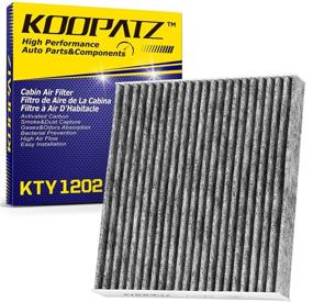 img 4 attached to 🚗 KOOPATZ 87139-YZZ20 Cabin Air Filter Replacement for Toyota Rav4 Highlander Corolla Camry Tundra Avalon Prius - Carbon Cabin Filter CF10285 CP285 C35667