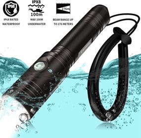 img 3 attached to SKYWOODS Professional Underwater Rechargeable Waterproof