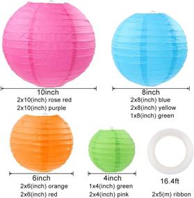 img 3 attached to ZJHAI Colorful Lanterns Multi Color Decoration