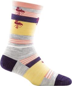 img 2 attached to Darn Tough South Beach Crew Lightweight Sock - Women's: Ultimate Comfort & Style in a Lightweight Design!