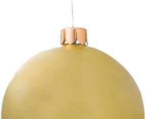 img 3 attached to 🎄 Indoor Outdoor Christmas Decorations: Inflatable Oversized Ornaments (18" or 25")