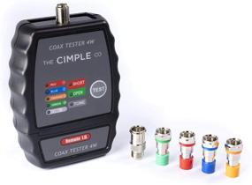 img 4 attached to 🔌 Professional Grade 4 Port Coaxial Cable Mapper, Tester, Tracer, and Toner - Enhanced Coax Wire Continuity Checker