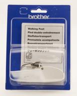 🧵 sa107 brother walking foot for quilting and sewing multiple layers - white logo