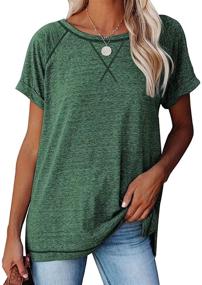 img 4 attached to Fekoafe Women's Sleeveless Blouse in CS Green - Girls' Tops, Tees & Blouses