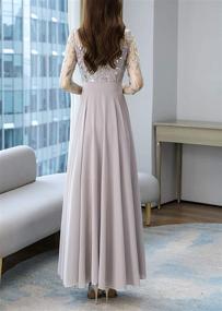 img 1 attached to 👗 LAI MENG FIVE CATS Bridesmaid Dress for Women - Stylish Clothing in Dresses