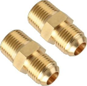 img 4 attached to SUNGATOR Brass Fitting Half Union 2 Pack