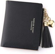 👝 women's handbags & wallets: compact bifold credit holder for easy access and organization logo