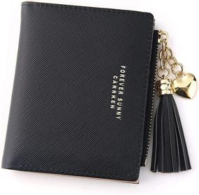 img 4 attached to 👝 Women's Handbags & Wallets: Compact Bifold Credit Holder for Easy Access and Organization