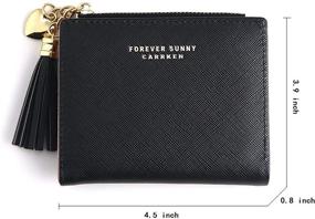 img 3 attached to 👝 Women's Handbags & Wallets: Compact Bifold Credit Holder for Easy Access and Organization
