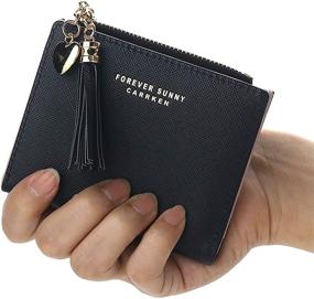 img 2 attached to 👝 Women's Handbags & Wallets: Compact Bifold Credit Holder for Easy Access and Organization