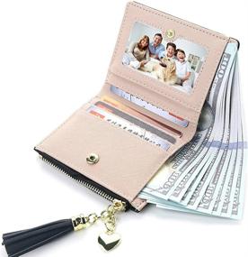 img 1 attached to 👝 Women's Handbags & Wallets: Compact Bifold Credit Holder for Easy Access and Organization