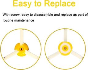 img 2 attached to 🔧 VVSUN 6-Pack Side Brush Replacement Kit for IRobot Roomba 900, 800, 700, and 600 Series - Compatible with 960, 980, 985, 860, 870, 877, 880, 890, 891, 895, 805, 761, 770, 780, 790, 614, 650, 665, 671, 675, 690 Models