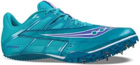 img 1 attached to Sleek Performance: Saucony Women's Spitfire 4 Track Shoe Promises Speed and Support