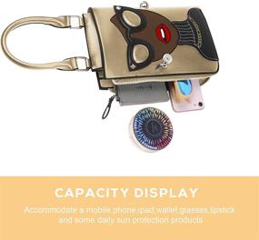 img 2 attached to 👜 Emprier Crossbody Shoulder Novelty Personalized Women's Handbags & Wallets: Trendy and Customizable Fashion Accessories