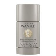 💪 azzaro wanted deodorant stick: premium alcohol-free deodorant for men - 2.6 oz logo