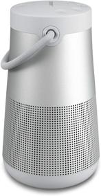 img 4 attached to Silver Bose SoundLink Revolve+ (Series II) Wireless 🎵 Portable Bluetooth Speaker with Long-Lasting Battery and Handle, Water-Resistant