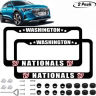 подходит для рамок номерных знаков washington nationals 2 pack логотип