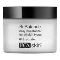 🌿 pca skin rebalance face cream: calming & soothing for normal/sensitive skin (1.7 oz) - effective solution for skin care logo