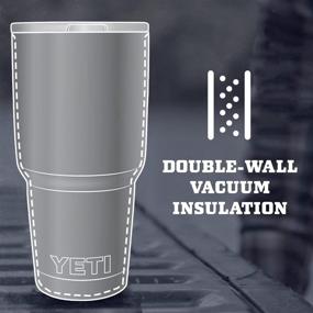 img 2 attached to 🥤 YETI Rambler 30 oz Tumbler, Stainless Steel, Vacuum Insulated with MagSlider Lid - Harvest Red