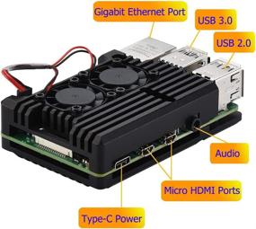 img 1 attached to Raspberry Armor Metal Aluminium Heatsink