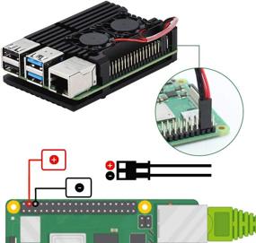 img 2 attached to Raspberry Armor Metal Aluminium Heatsink