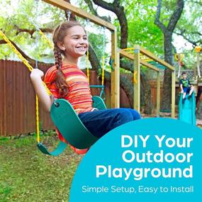 img 1 attached to Enhance Outdoor Playtime with Premium Swing Set Accessories for Kids