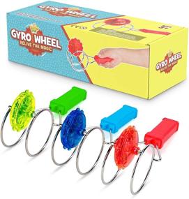 img 4 attached to 🎡 Revive Classic Fun with Retro Magic Gyro Wheel Magnetic!