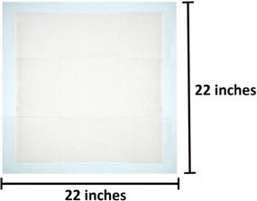 img 2 attached to 30 Count Super Absorbent Disposable Cage Liners for Small Animals - Ideal for Guinea Pigs, Hedgehogs, Hamsters, Chinchillas, Rabbits, Cats, Reptiles & More