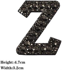 img 1 attached to Rhinestone Embroidered Appliques Backpacks 0 79Inch 2 05Inch