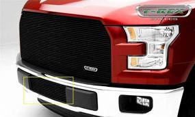 img 1 attached to 🦖 T-Rex Grilles 2015-2017 F-150 Billet Bumper Grille, Black, 1-Pc Insert - Part Number 25573B