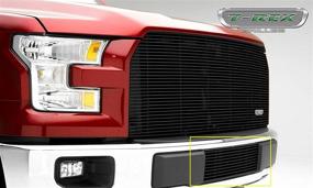 img 2 attached to 🦖 T-Rex Grilles 2015-2017 F-150 Billet Bumper Grille, Black, 1-Pc Insert - Part Number 25573B