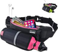 🏃 optimized peak gear waist pack and water bottle belt - upgraded strap - hydration fanny pack for running, walking, or hiking логотип