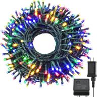 🎄 sukind led christmas string lights outdoor waterproof, ul certified - 115ft with 300 led, 8 modes, end-to-end plug fairy lights for indoor, outdoor, tree, halloween, festival decoration in multi-colored logo