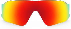 img 4 attached to Revant Polarized Replacement Jawbreaker MirrorShield Men's Accessories