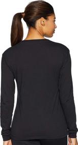 img 1 attached to 👚 adidas Women's Basic Badge of Sport Long Sleeve Tee: Comfort and Style Combined