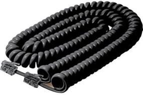 img 4 attached to STEREN Rotary Phone Cord - Telephone Cords For Landline Phones - Phone Cords Tangle Free - Phone Handset Cord - Landline Cord - Tangle Free Phone Cord For Landline - 25 Ft - 7