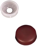 🔩 rv designer h605 brown screw covers - pack of 14 interior hardware accessories logo