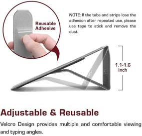 img 1 attached to SenseAGE 6Pcs Pack Foldable Adjustable Multi Angle