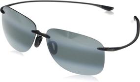 img 4 attached to 🕶️ Maui Jim Hikina Rectangular Sunglasses for Enhancing Vision and Style