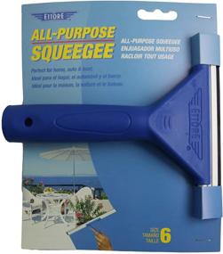 img 2 attached to 🪟 Ettore All Purpose Window Squeegee, 6-Inch, Blue for Effective Cleaning - Model 17066