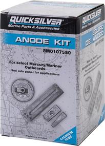 img 1 attached to Quicksilver 8M0107550 Aluminum Anode Kit