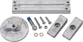 img 2 attached to Quicksilver 8M0107550 Aluminum Anode Kit